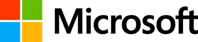 Logo microsoft dark
